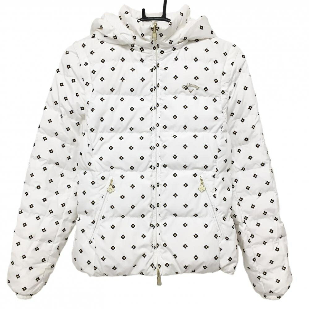 楽天市場】キャロウェイ リバーシブルダウンジャケット 白×黒