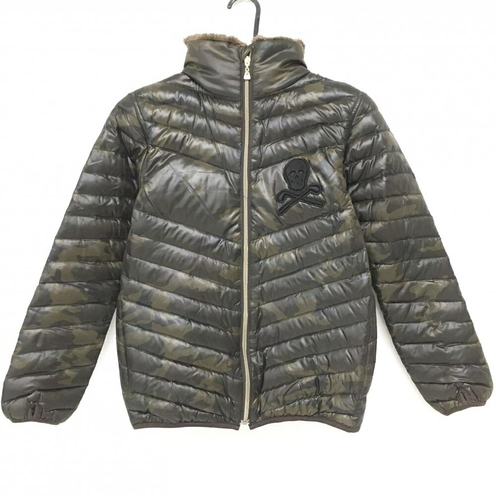 楽天市場】【美品】マークアンドロナ 2WAYダウンジャケット カーキ