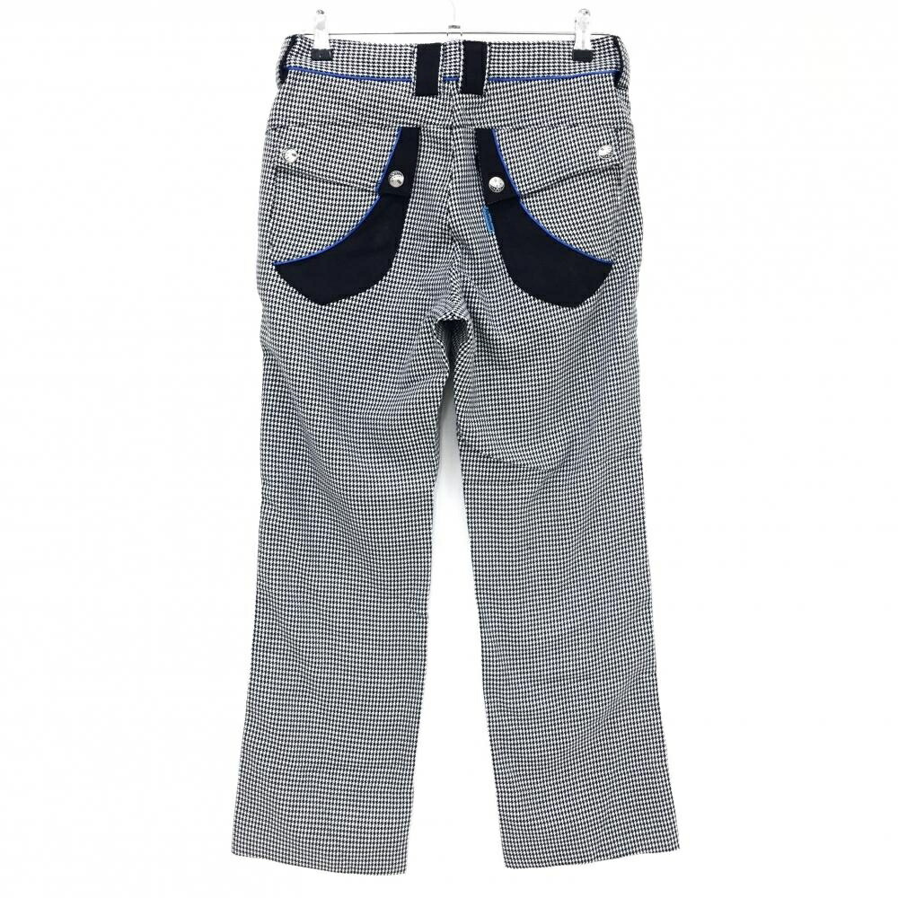 楽天市場】ラッセルノ パンツ 黒×白 千鳥格子 メンズ M ゴルフウェア