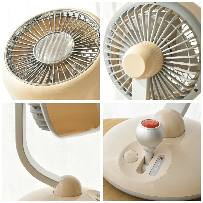 楽天市場】【期間限定3480円→3130円 】卓上扇風機 充電式 3段階