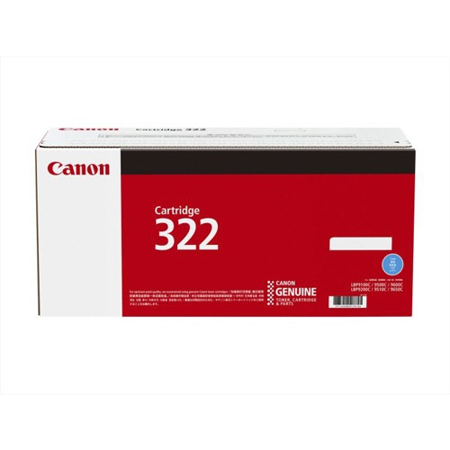 楽天市場】canon 純正カートリッジ322 シアンの通販