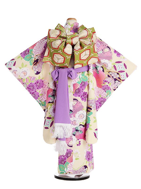 楽天市場】七五三 着物 7歳 フルセット レンタル 753 7歳女の子 ( 七歳