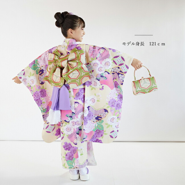 楽天市場】七五三 着物 7歳 フルセット レンタル 753 7歳女の子 ( 七歳