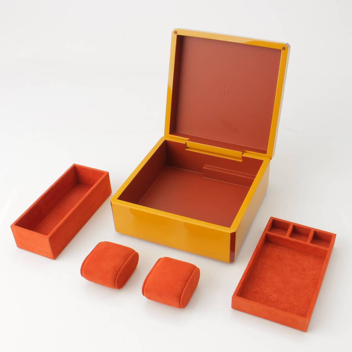 楽天市場】【エルメス】Hermes ラッカーウッド ジュエリーボックス