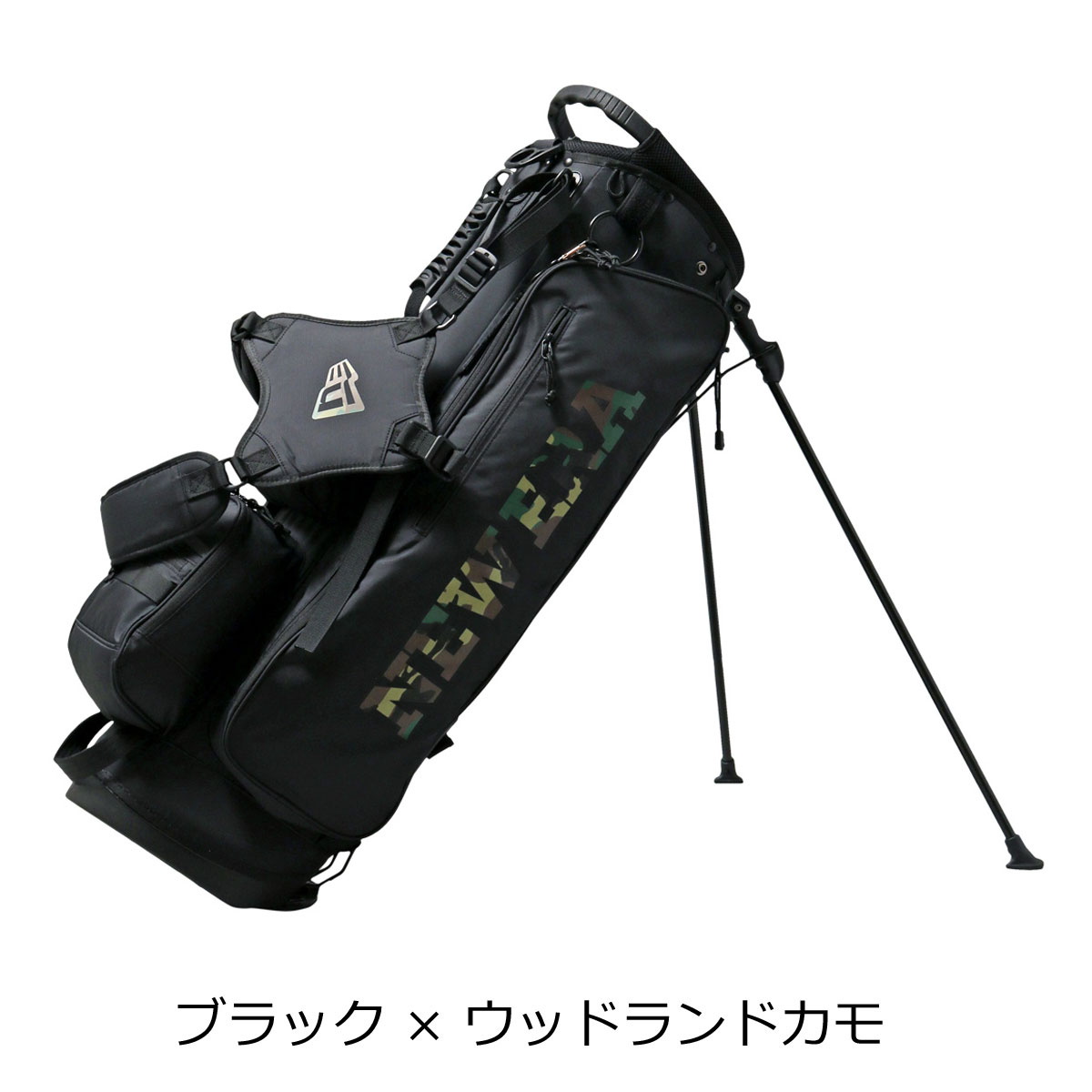 楽天市場】ニューエラ ゴルフ キャディバッグ スタンド型 ワードマーク