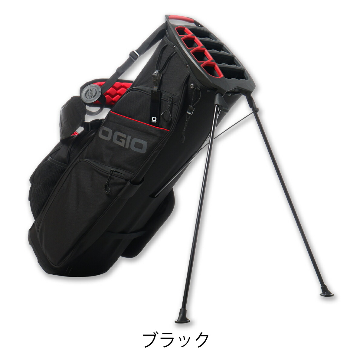 楽天市場】オジオ ゴルフ キャディバッグ スタンド型 8分割 10型 47