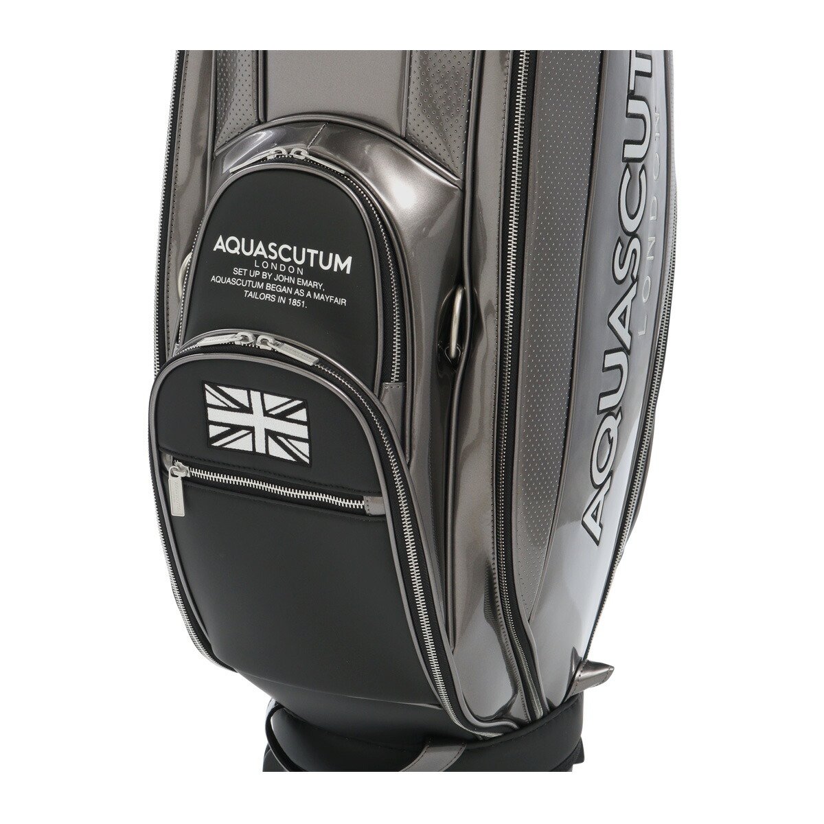 楽天市場】アクアスキュータム ゴルフ キャディバッグ カート型 9型 5