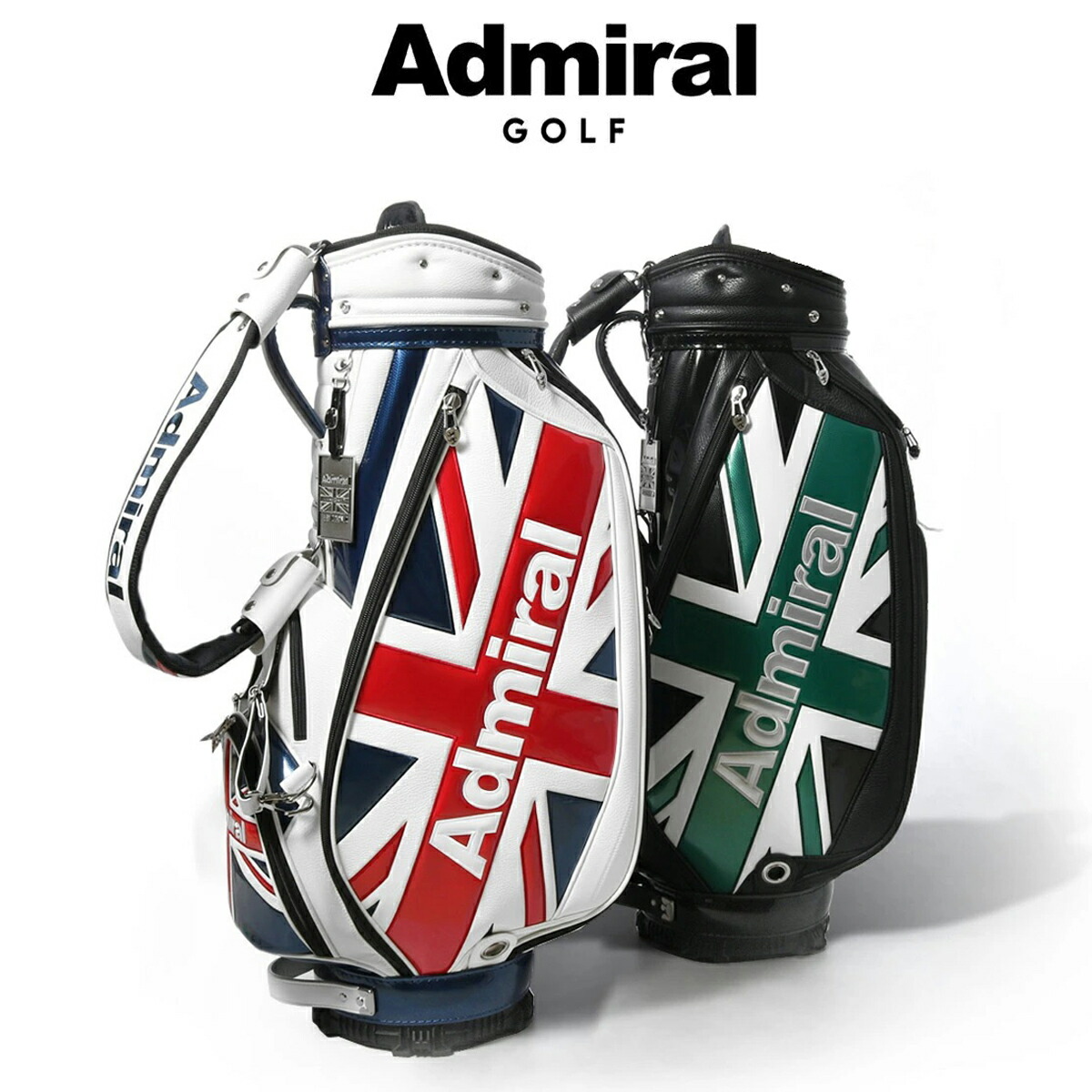 楽天市場】アドミラル ゴルフ キャディバッグ カート型 5分割 9.5型 46