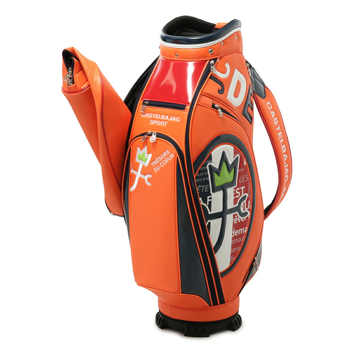 楽天市場】カステルバジャック ゴルフ キャディバッグ カート型 5分割