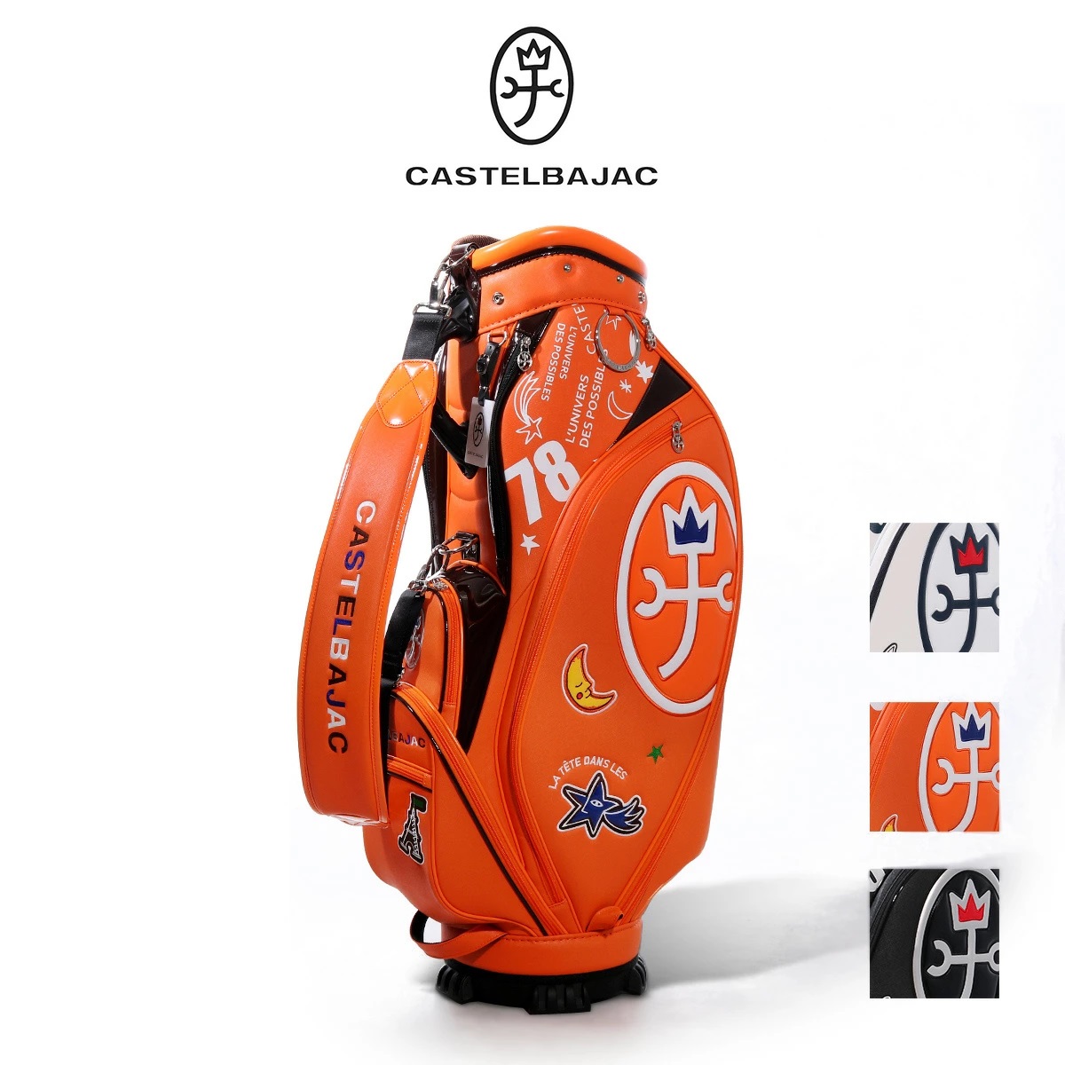 楽天市場】カステルバジャック ゴルフ キャディバッグ カート型 9型