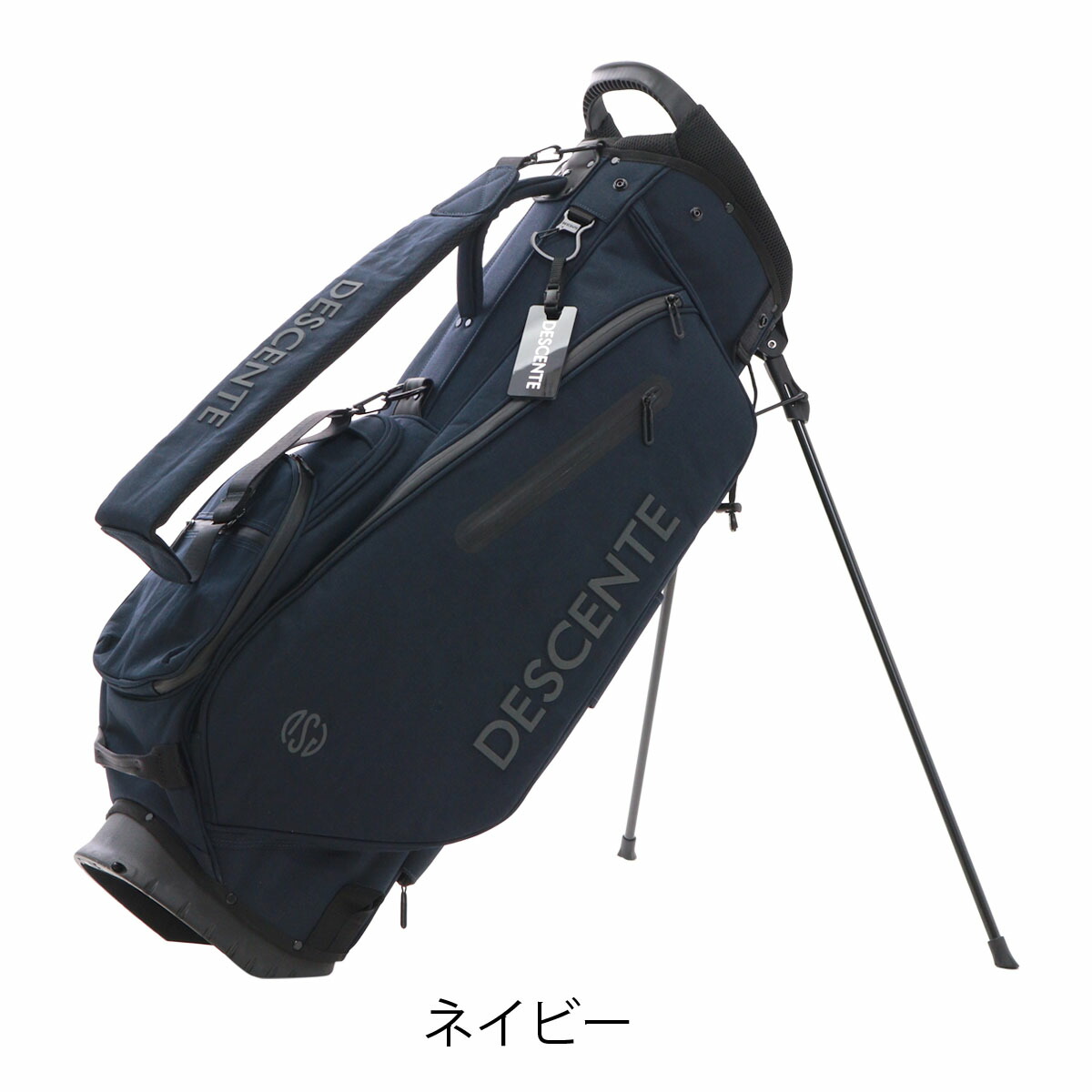 楽天市場】デサント ゴルフ キャディバッグ スタンド型 4分割 9型 47