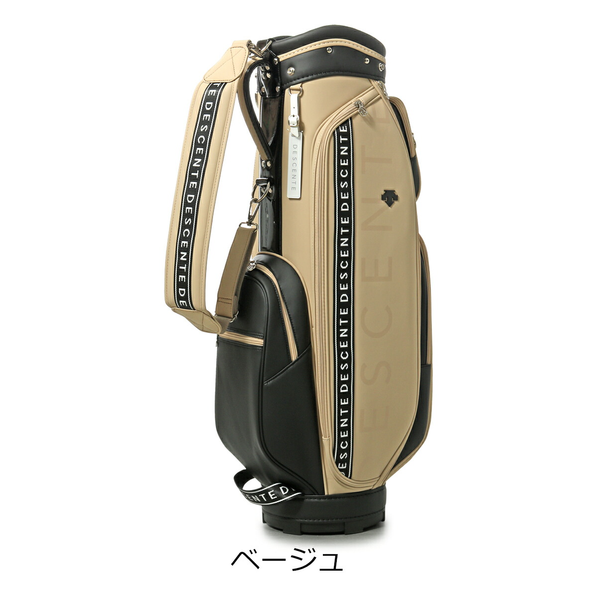 楽天市場】デサント ゴルフ キャディバッグ カート型 6分割 8.5型 46