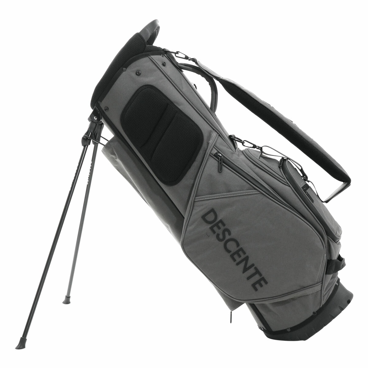 楽天市場】デサント ゴルフ キャディバッグ スタンド型 4分割 9型 47