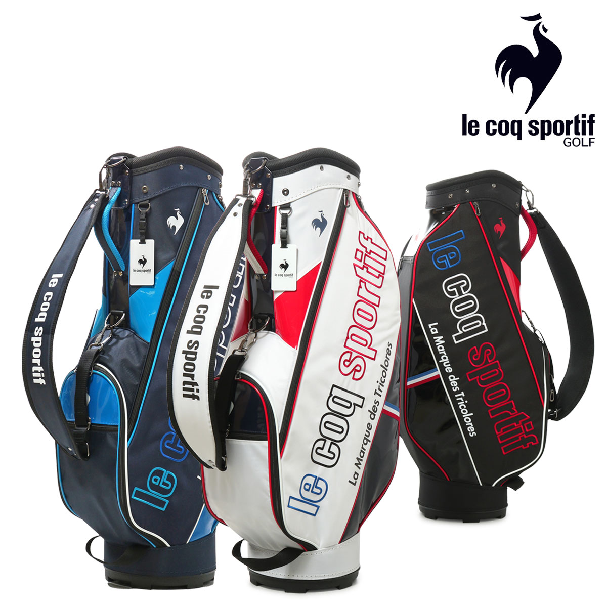 楽天市場】ルコックスポルティフ ゴルフ キャディバッグ カート型 6