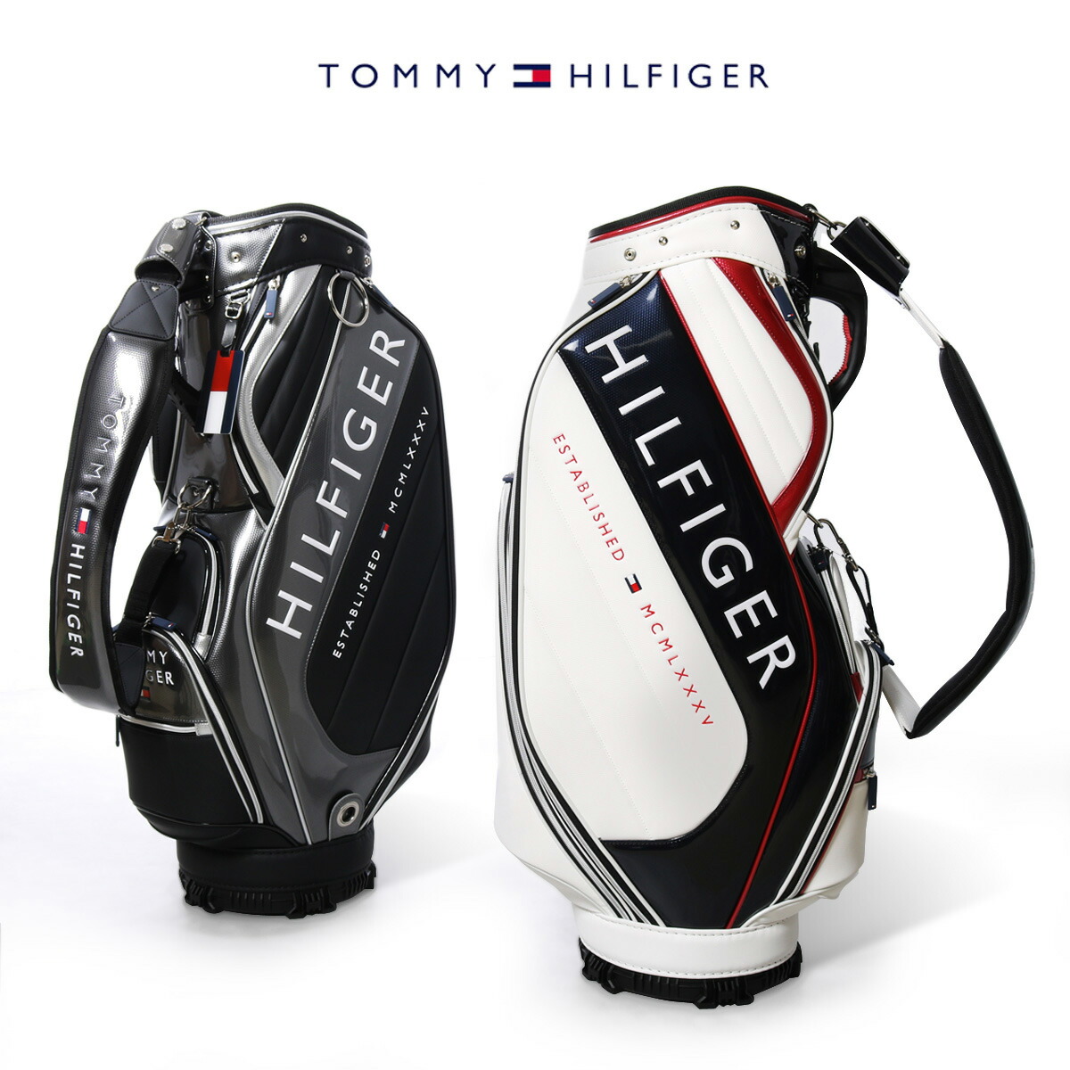 楽天市場】トミーヒルフィガー キャディバッグ カート型 9型 46インチ