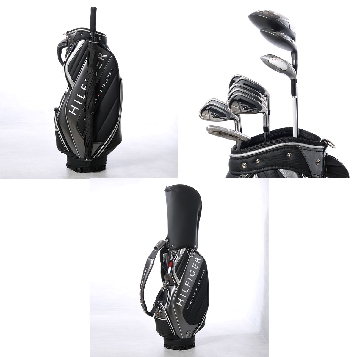 楽天市場】トミーヒルフィガー キャディバッグ カート型 9型 46インチ