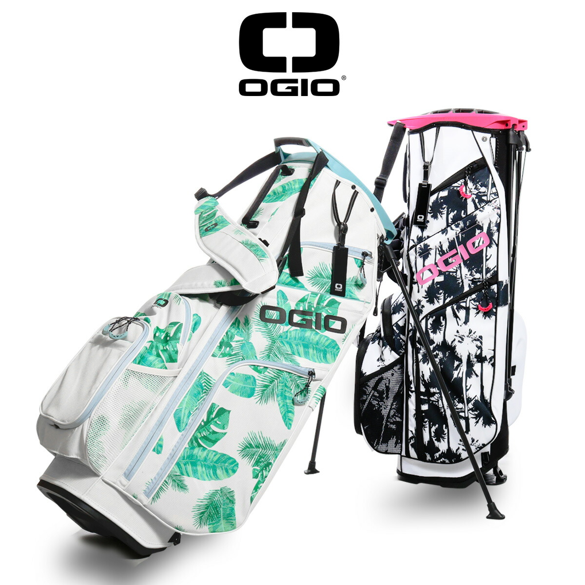 楽天市場】オジオ ゴルフ キャディバッグ スタンド型 8分割 10型 47