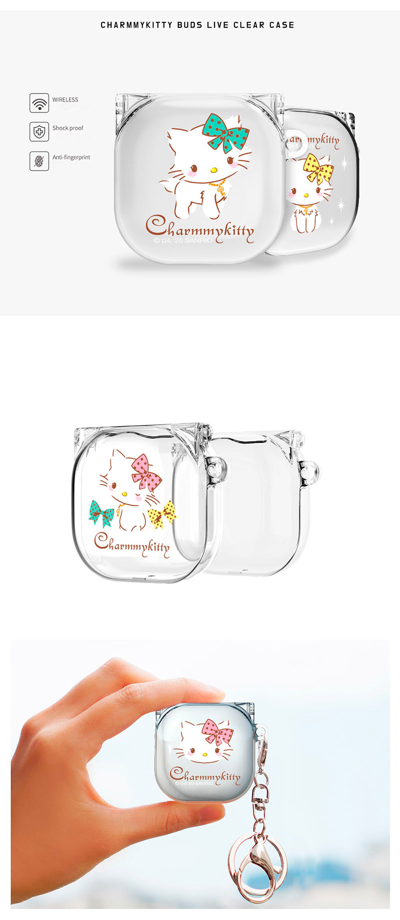 楽天市場】79 サンリオ チャーミーキティ ギャラクシーバッズ 2 プロ