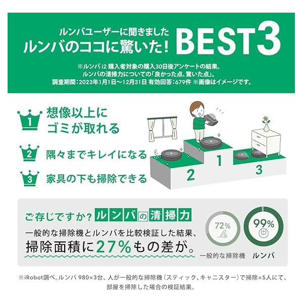楽天市場】☆新品☆ ルンバ コンボ j5 ロボット掃除機 アイロボット