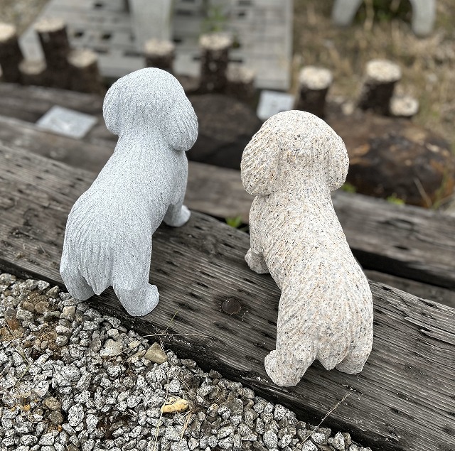 楽天市場】犬の置物 2色 高さ23cm犬 子犬 小犬 イヌ いぬ シーズー