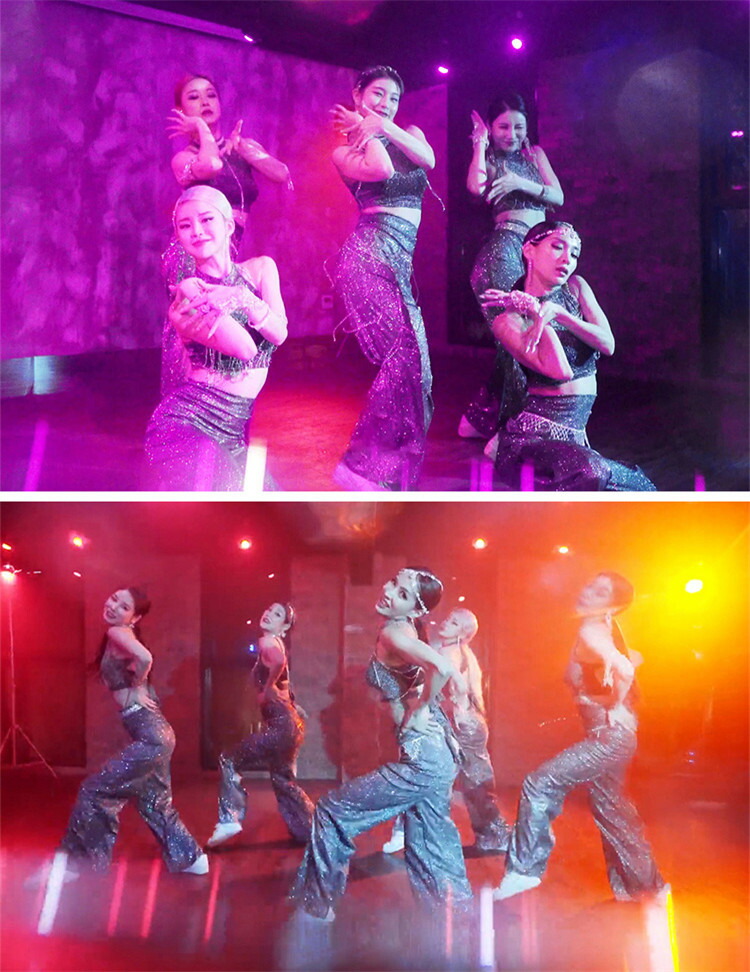 楽天市場】キラキラ ダンス衣装 大人 セットアップ レディース