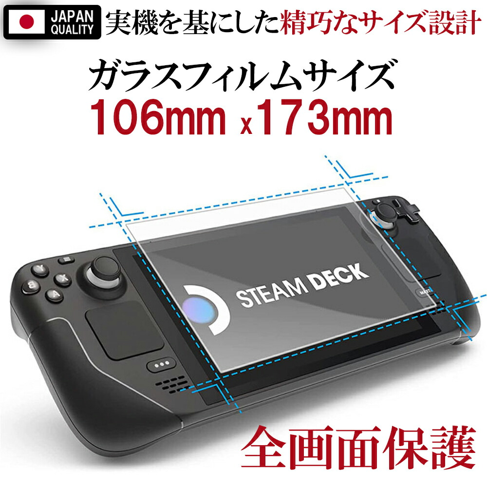 楽天市場】Steam Deck フィルム Steam Deck 保護フィルム スチーム