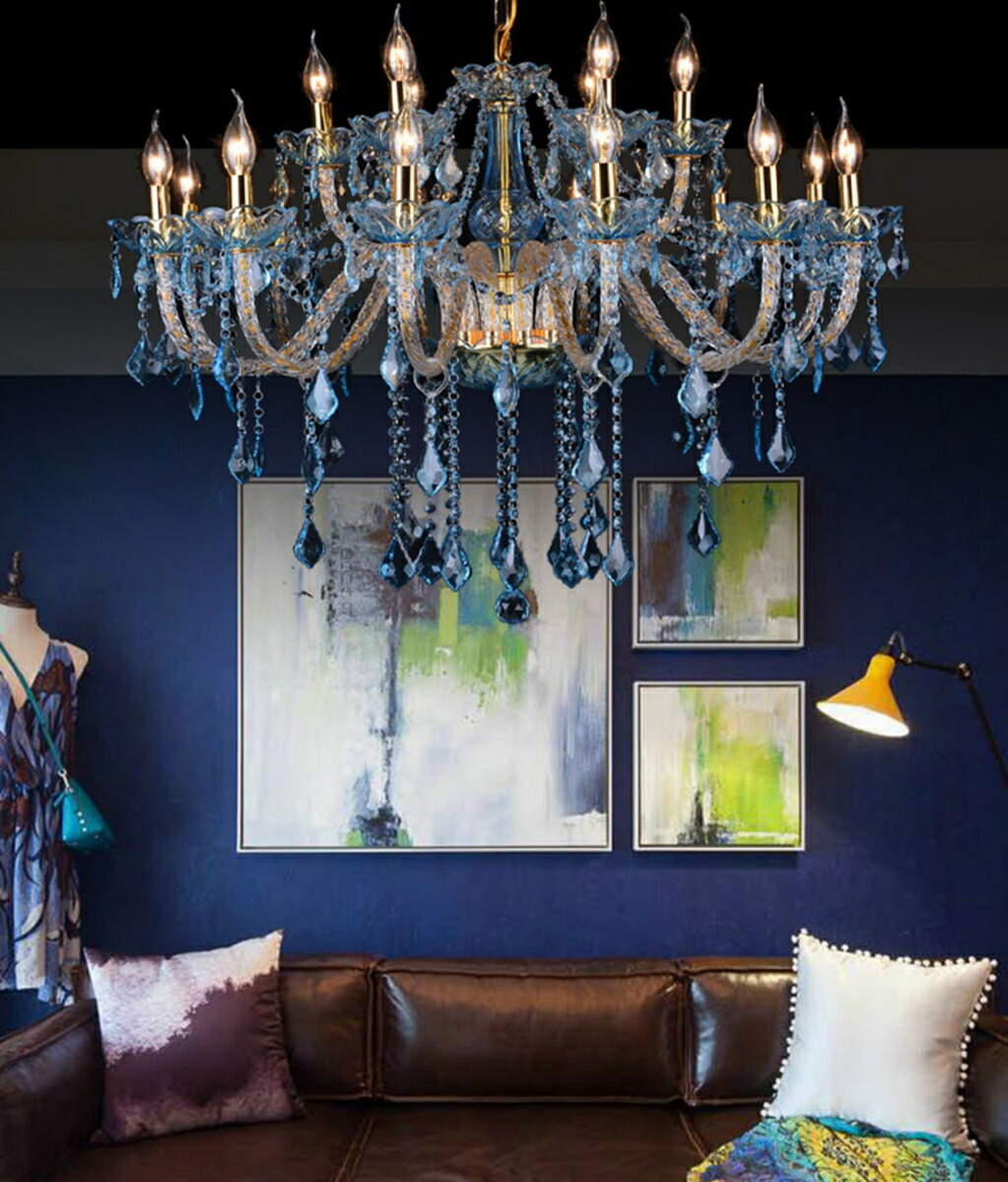 楽天市場】A052861豪華水晶天井照明 ペンダントライト クリスタルの