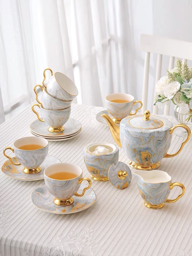 楽天市場】A049399高級ティーカップ＆ソーサー 6客セット 陶器．食器