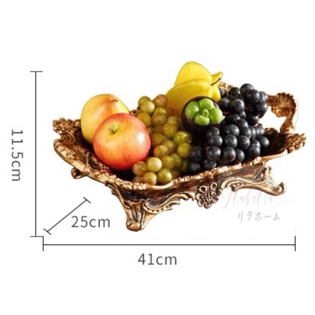 楽天市場】A006176高級果物皿 盛り皿 お菓子皿、フルーツプレート 花柄