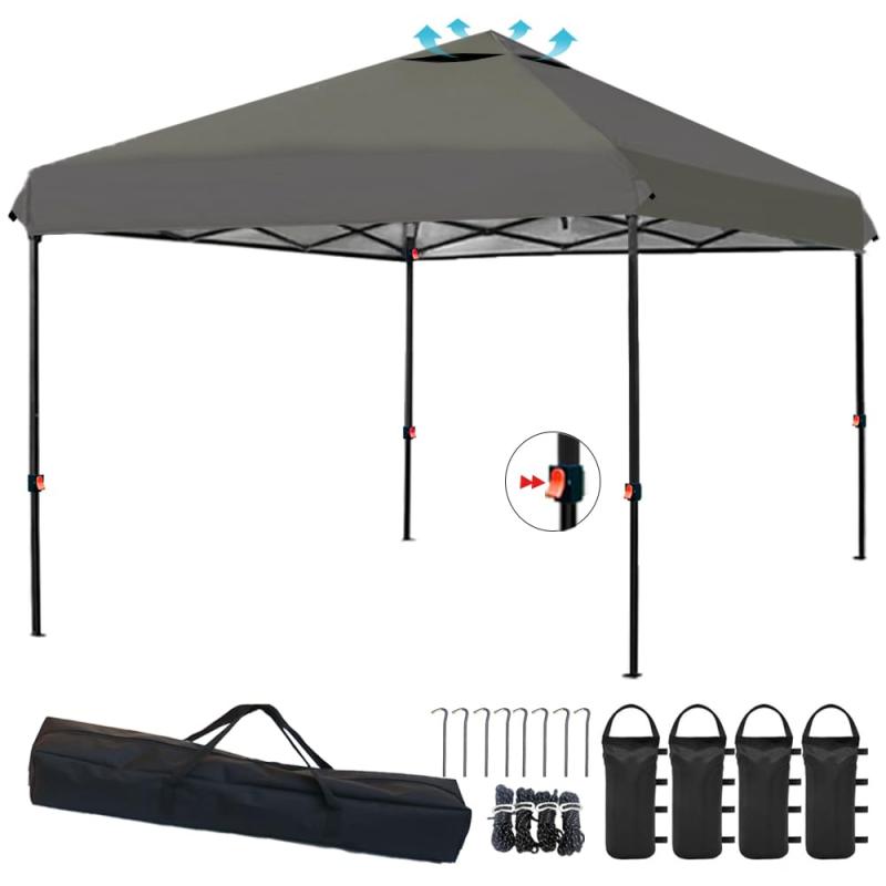 楽天市場】ApeexCanopy 軽量ワンタッチタープテント 2.5m×2.5m/3m×3m