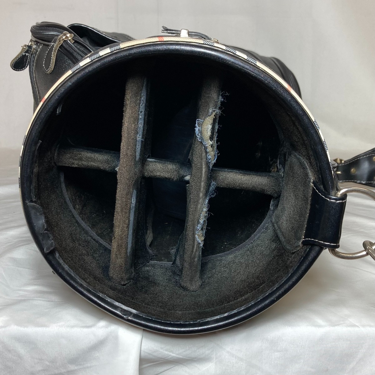 楽天市場】◎◎【中古】BURBERRY バーバリー キャディバッグ 8.5型 6