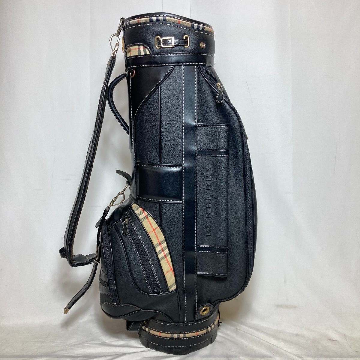 楽天市場】◎◎【中古】BURBERRY バーバリー キャディバッグ 8.5型 6