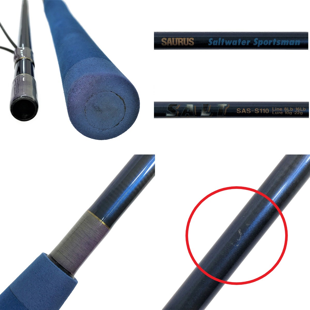 楽天市場】##【中古】SAURUS ザウルス ソルトウォーター スポーツマン