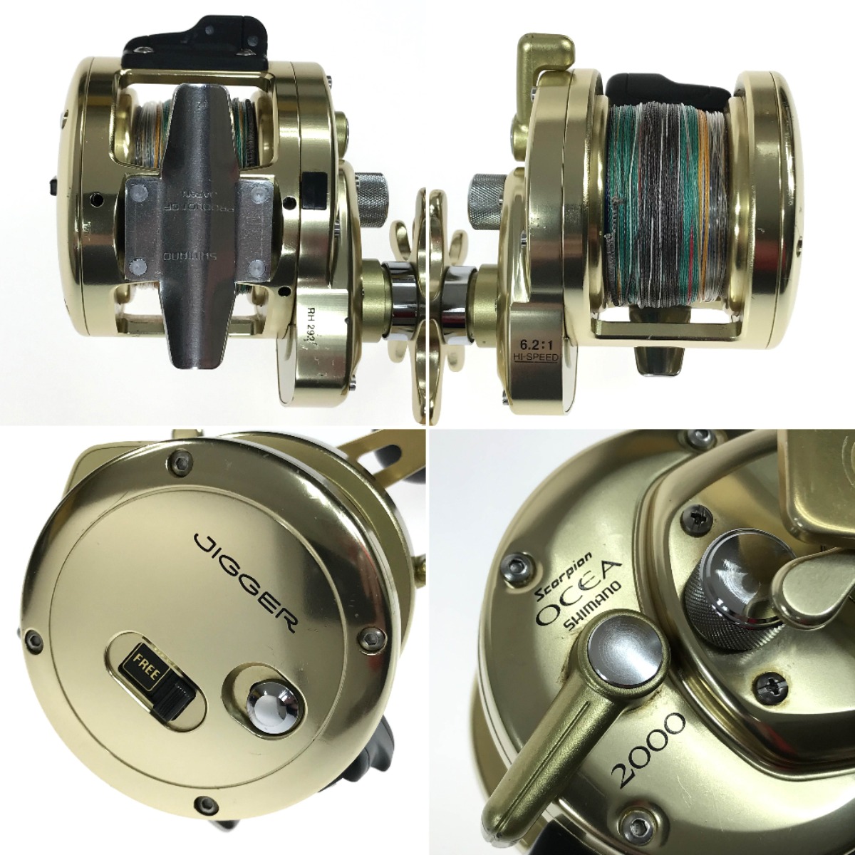 楽天市場】##【中古】SHIMANO シマノ 99 スコーピオン オシア ジガー