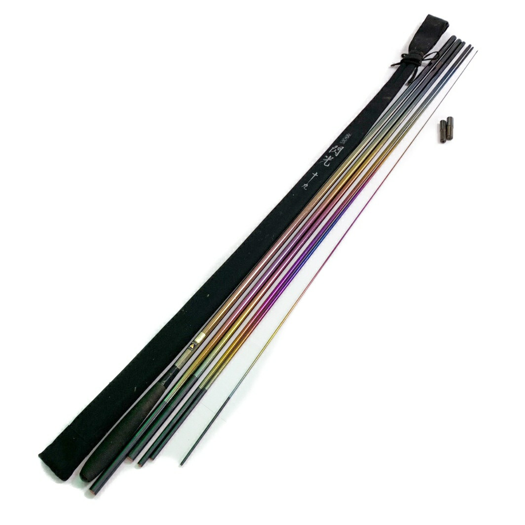 楽天市場】【中古】SHIMANO シマノ 飛天弓 閃光 レインボー 十九 19尺