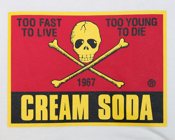 楽天市場】CREAM SODA クリームソーダ CS カクドクロTシャツ (イエロー