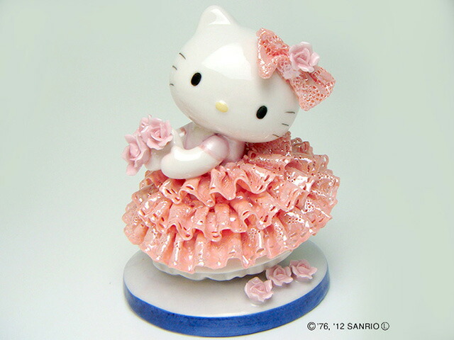 楽天市場】【ハローキティ】【陶器/インテリア/レースドール】ハロー