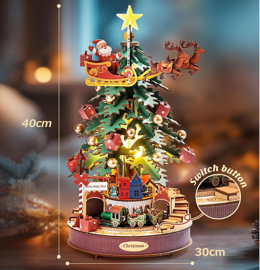 楽天市場】【900円OFF 原価7880円】Rolife 立体パズル クリスマス