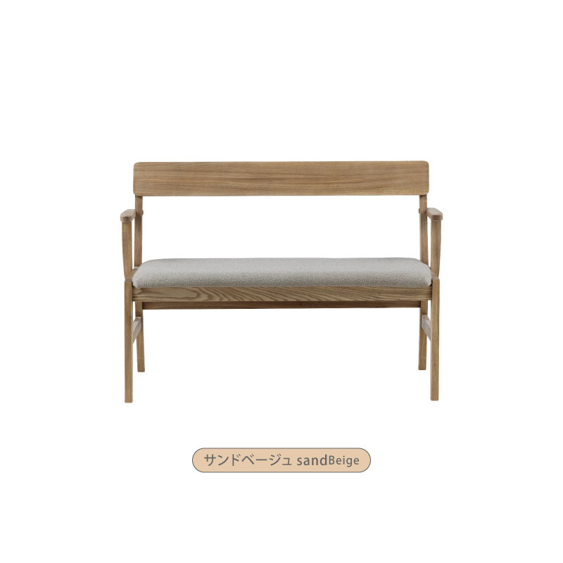 楽天市場】【3/4〜P10倍】【公式】チャームス ダイニングベンチ ノラ