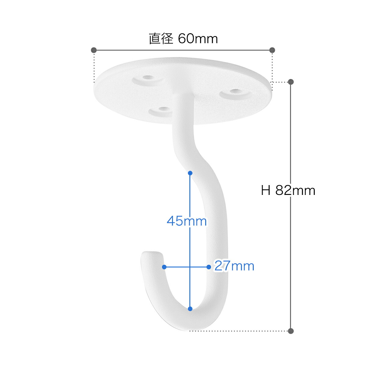 楽天市場】［ 天井から吊り下げできるプランターフック タワー 石こう