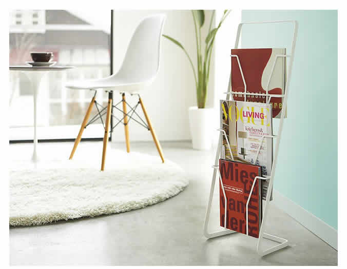 楽天市場】［ マガジンスタンド タワー 4段 ］山崎実業 tower マガジン