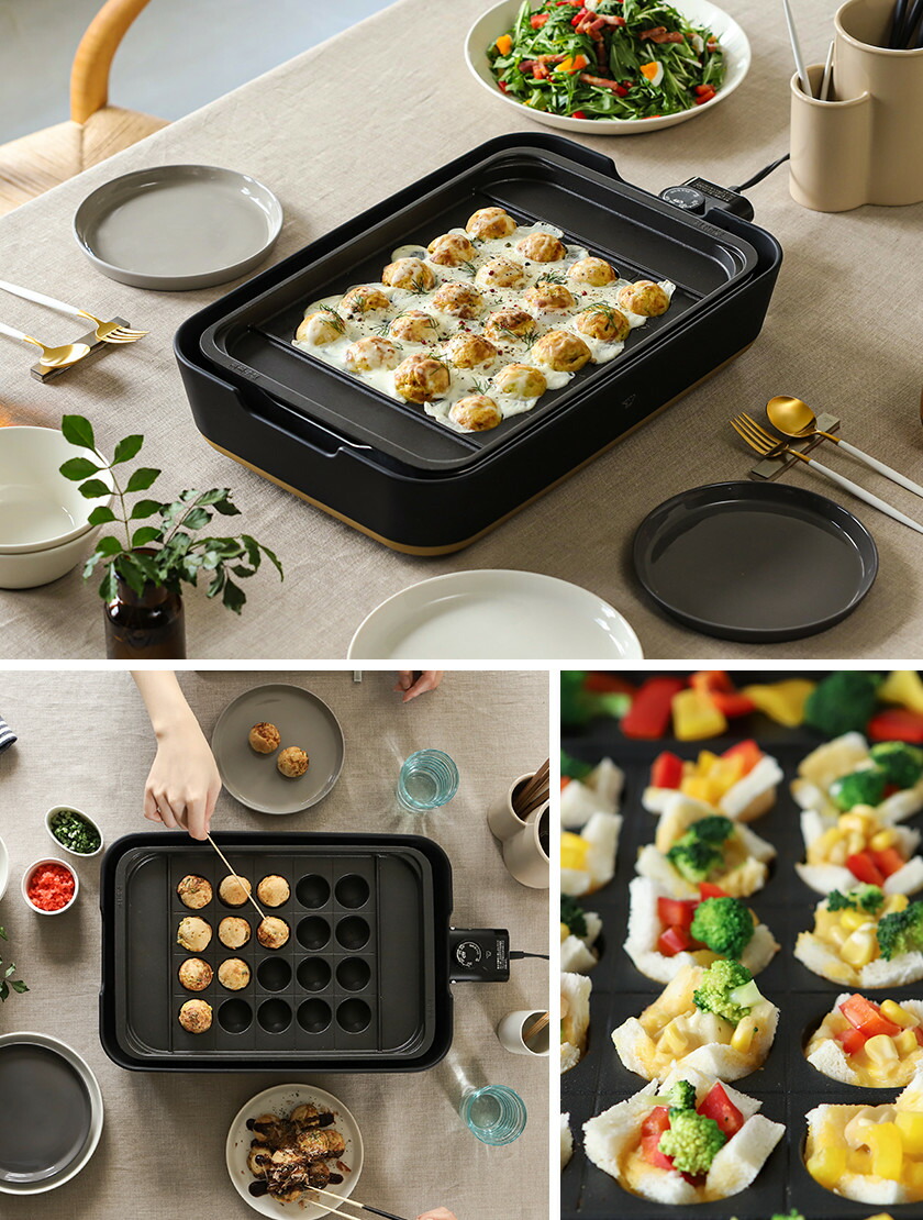 楽天市場】象印 スタン ホットプレート たこ焼きプレート 別売り