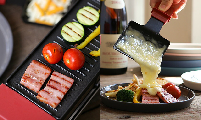 楽天市場】【選べる特典付き】ラクレット チーズヒーター レコルト