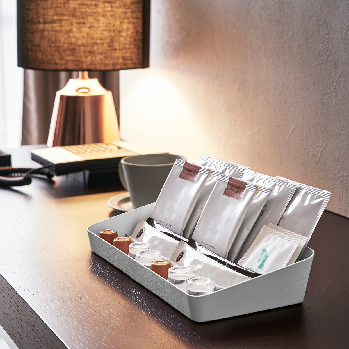 楽天市場】［ アメニティボックス ワイド タワー ］山崎実業 tower