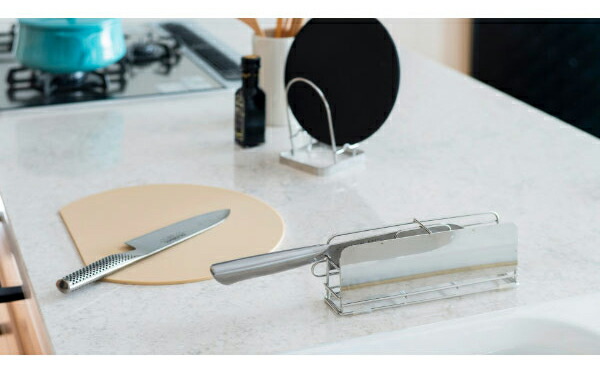 楽天市場】【特典付き】包丁スタンド ステンレス 包丁 収納 横置き