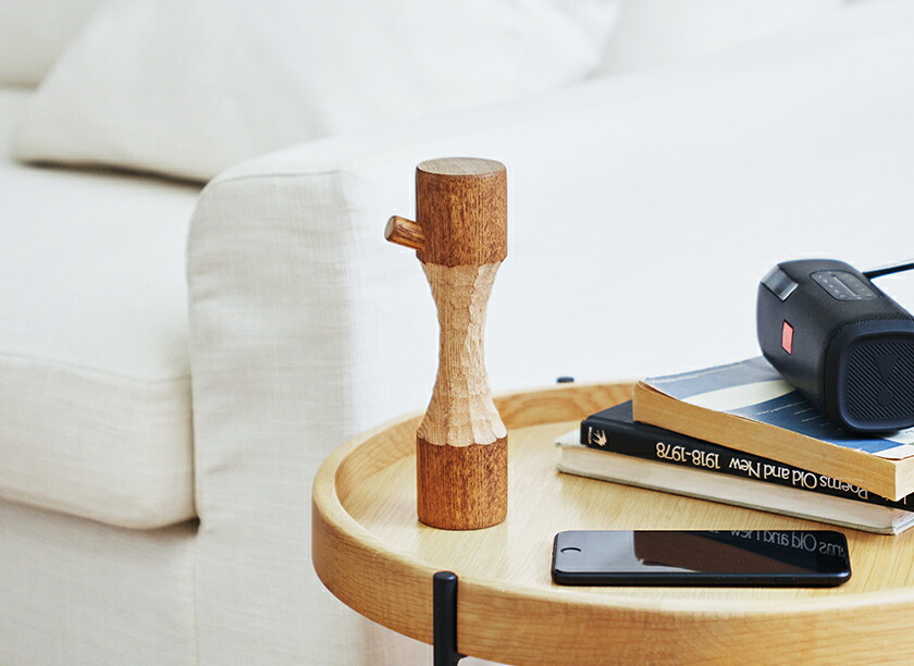 楽天市場】ダンベル 0.5kg 軽量 天然木 インテリア オブジェ 木製 置物