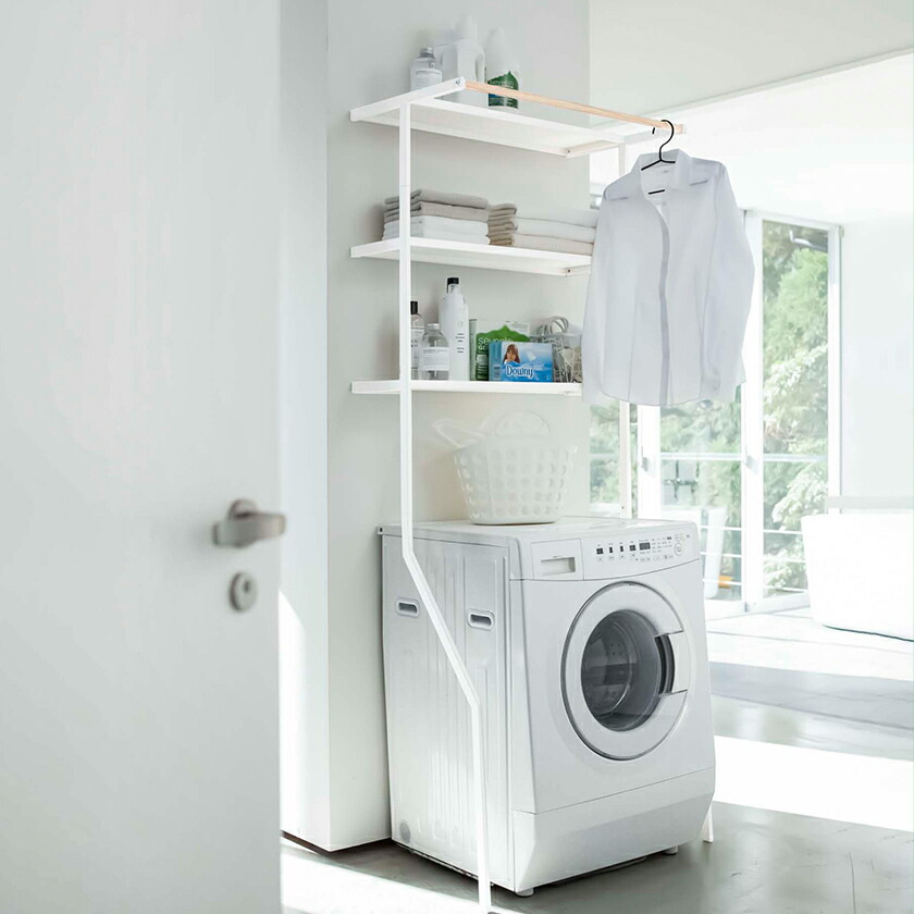 楽天市場】［ 立て掛けランドリーシェルフ タワー ］山崎実業 tower