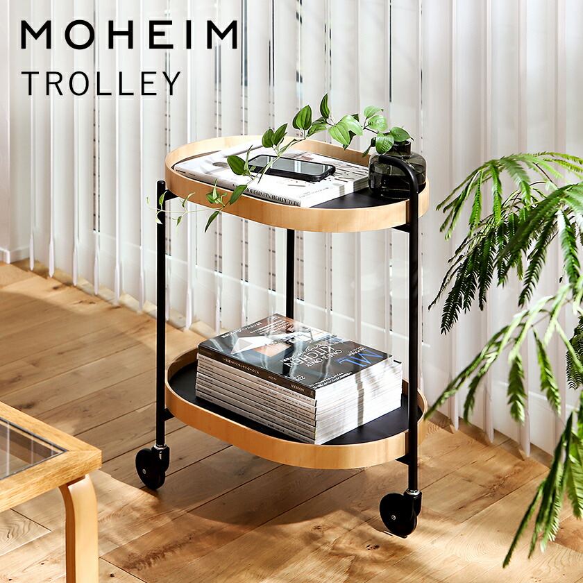 楽天市場】【選べる特典付き】キッチンワゴン 2段 キャスター付き 天板