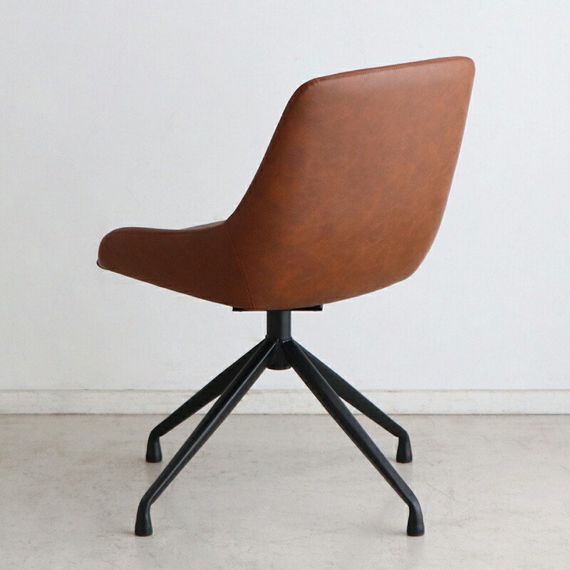 楽天市場】商品名| EEL-DC-BR 回転式ダイニングチェア 【6脚セット