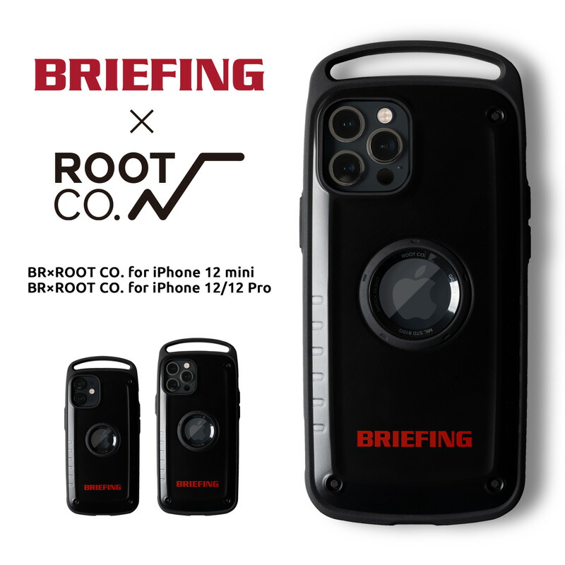 楽天市場】【ROOT CO.】BRIEFING×ROOT CO.BR×ROOT CO. for iPhone 12